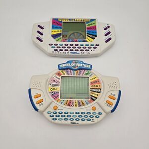 Tiger Electronics Wheel Of Fortune 95 And 98 Handheld Electronic Game WORKS